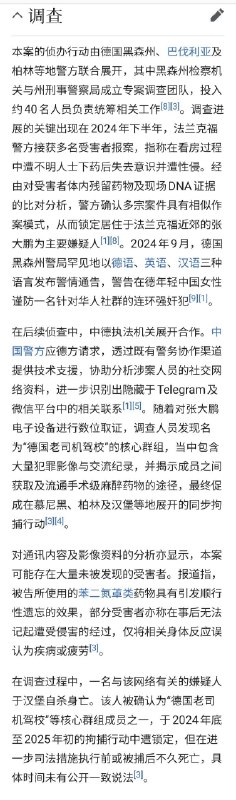 关于德国中国留学生连环迷奸案的一些信息