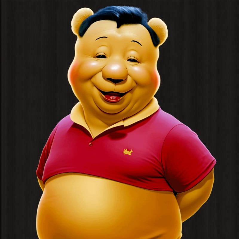 英语维基百科条目 Censorship of Winnie-the-Pooh in China 首次使用AI生成的习维尼图像，用来介绍中国对小熊维尼的审查措施
