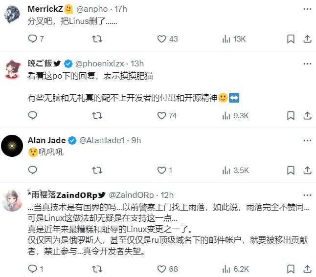 中国开发者瞬间破防，下定决心准备自研龙芯了#不排华行吗投稿By