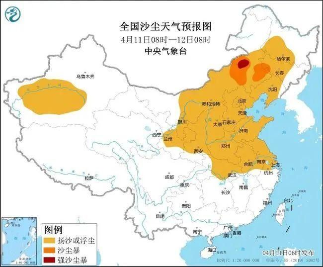 上图所示为安全区域，不会受到任何辐射粉尘的影响