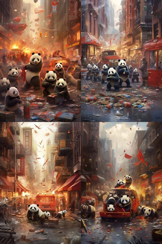 熊猫入侵By