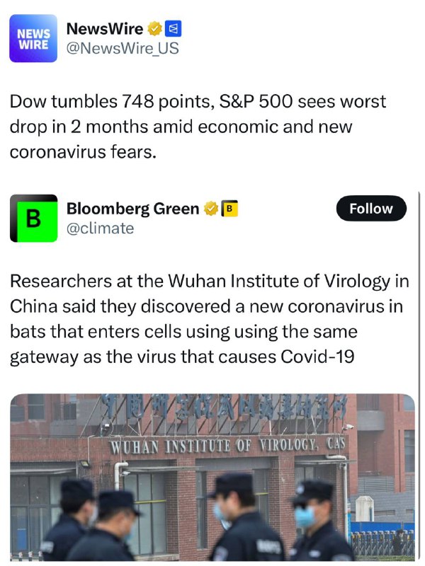 石正丽在细胞杂志发表论文发现新新冠病毒，美股周五小幅调整石正丽在细胞杂志发表论文发现新新冠病毒，美股周五小幅调整