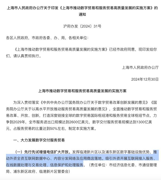上海市政府发了一些文件，意思是上海部分地区学习香港和澳门特别行政区开放互联网，圈真？如果上海人大委员的那个建议成真了，有点像做梦的感觉上海市政府发了一些文件，意思是上海部分地区学习香港和澳门特别行政区开放互联网，圈真？如果上海人大委员的那个建议成真了，有点像做梦的感觉
