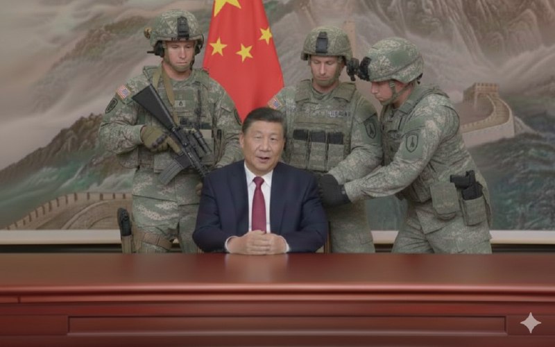 美军抓习近平（Gem