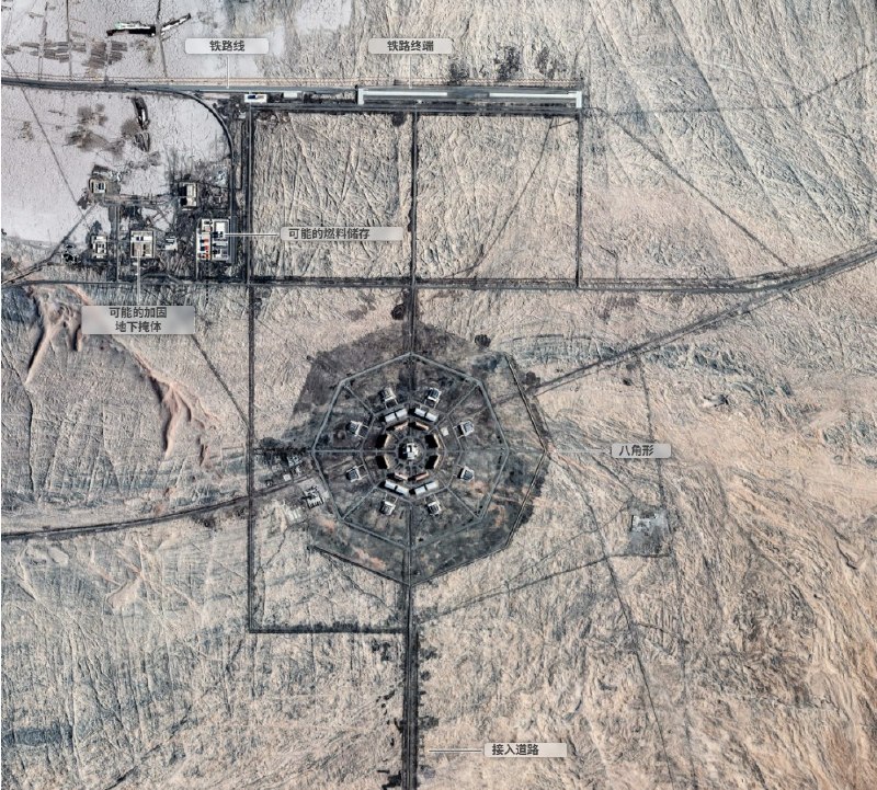 中国疑似正在新疆建设