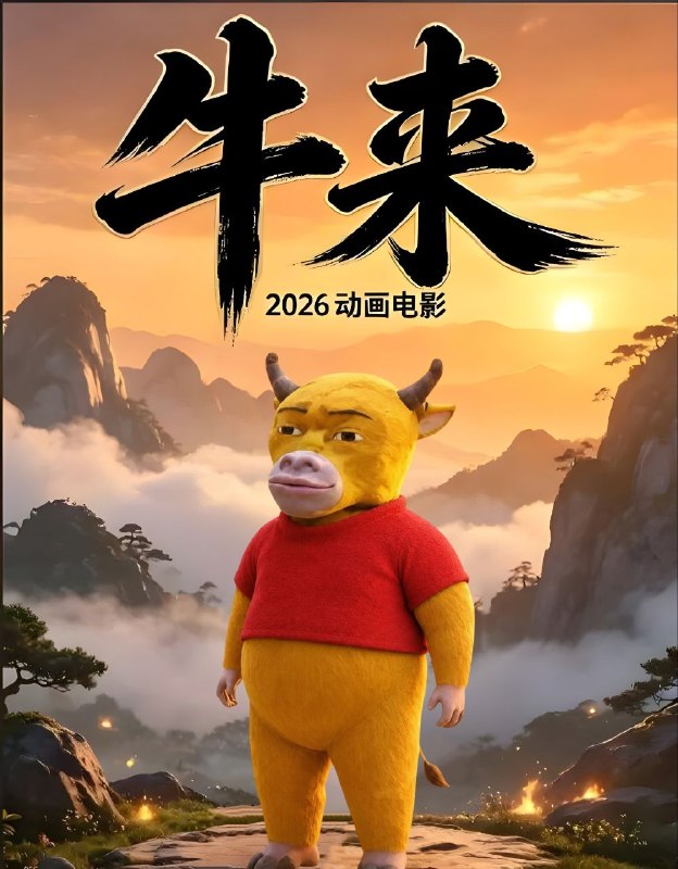 维尼牛来了!😎 匿