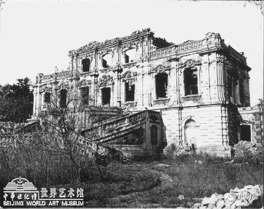 早期圆明园长相，现在为什么变废墟？@文革By