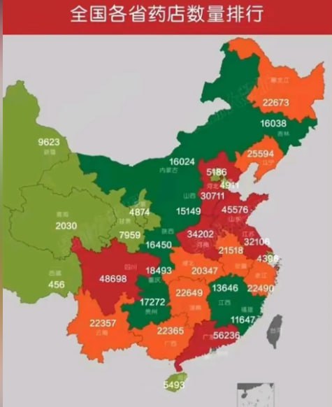 2011年全国40万家药店，2023年全国接近70万家