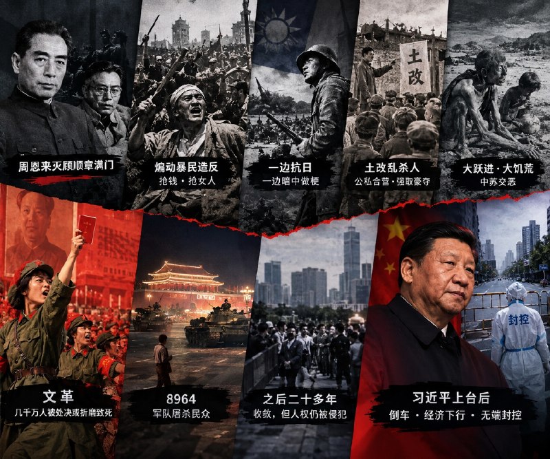 看有人自称刚翻墙的新人，想知道近代史中共隐瞒了什么，我就给他解释了一下，想想可以算个科普就投稿到这里吧