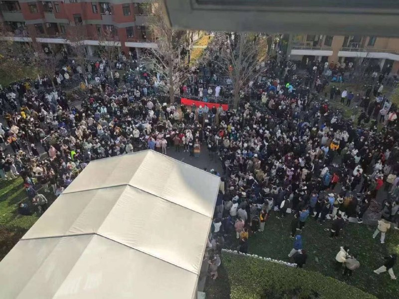 #清华大学 #白纸革命 虽迟但到！有人预计，清华紫荆园附近今天可能将聚集上千名清华学生#清华大学 #白纸革命 虽迟但到！有人预计，清华紫荆园附近今天可能将聚集上千名清华学生