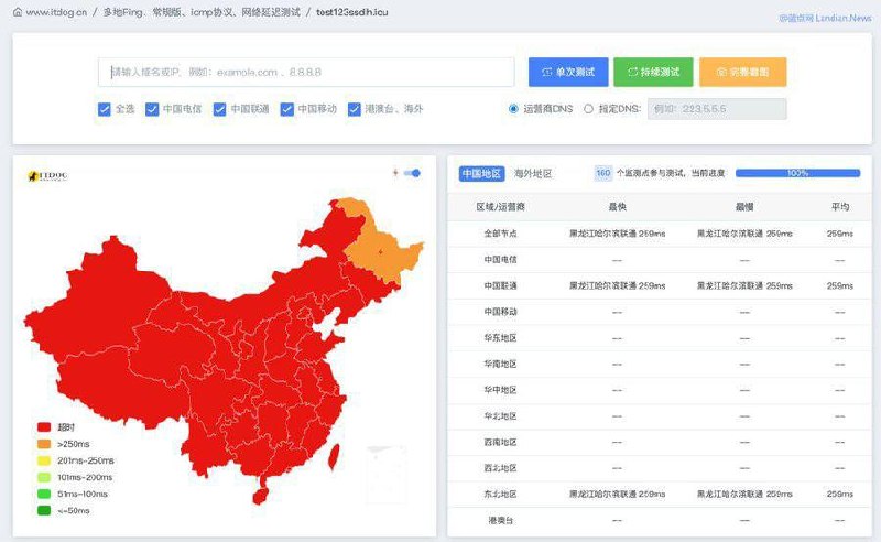 墙国GFW可能正对全国范围内的整个 .icu 顶级域名进行 DNS 污染近日，有多方技术社区与用户反馈称，中国大陆地区对“.icu”顶级域名的访问出现异常，部分网站无法正常解析或连接