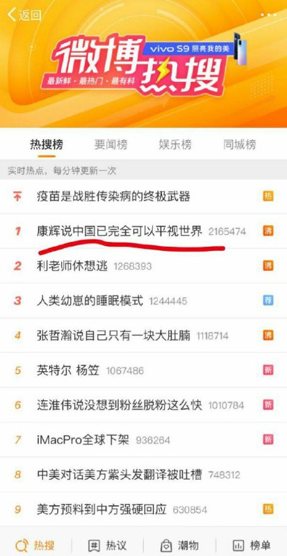 #康辉怒斥习近平说话不够强硬#康辉怒斥习近平说话不够强硬