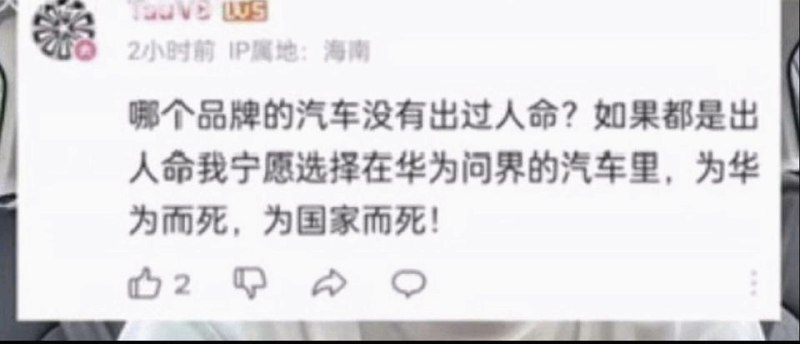 恨国蛆们羡慕我们的信仰吗？你们愿意死在特斯拉里吗？😁😎 匿名投稿