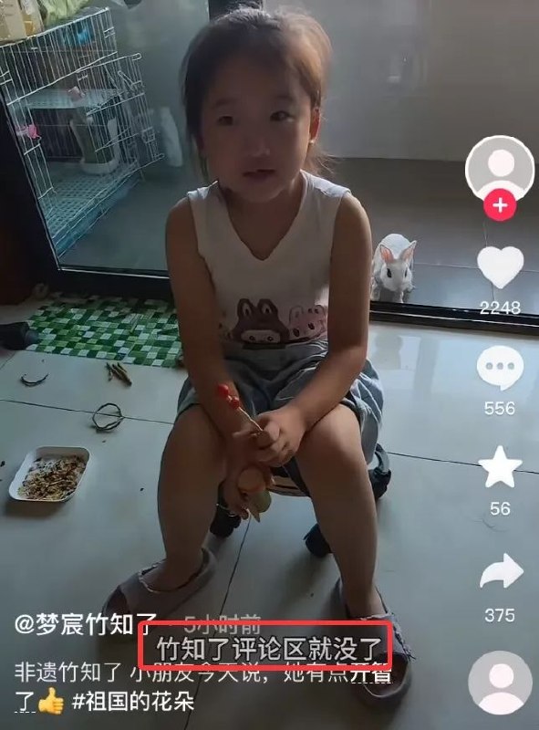 中国没有言论自由，竹知了相关的视频被全面封禁，就是最新、最直接的证据
