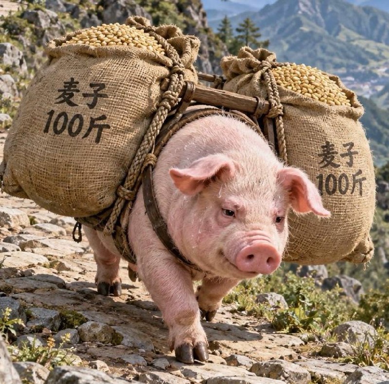 五毛网评员也是恶趣味 我拿头猪背200斤麦子当小红书头像并发了个纯图片帖子 给我账号永久封禁 理由是违反国家标识和象征🤣😎 匿名投稿