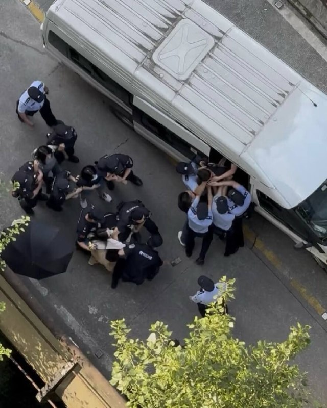 重庆虐狗事件，民众持央视爱护动物标语一样也被带走重庆虐狗事件，民众持央视爱护动物标语一样也被带走